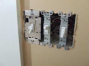 Installed Lutron Dimmer Switch