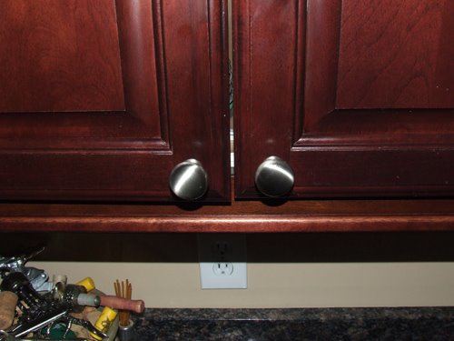 How To Install Cabinet Hardware Using A Template