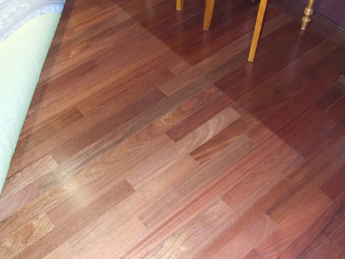 Sun Light Causes Cherry Floors To Darken, Cleaning Brazilian Hardwood Floors