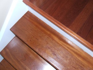 Floor Transition At Stairway