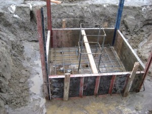 Formwork for Concrete Footings