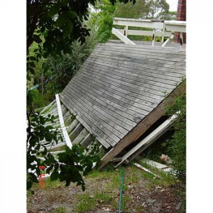 Collapsed Deck