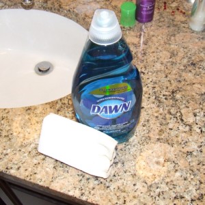 Liquid Dawn Soap and Magic Eraser