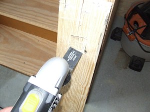 Sonicrafter Cutting Mortise
