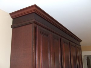 Cabinet With Transition Trim