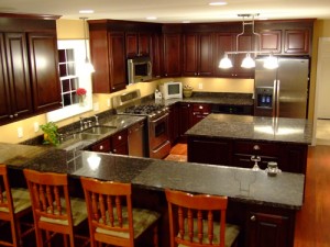Kitchen Cabinet Design With Center Island