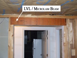 LVL Microlam Door Header Beam