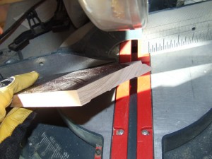 Birch Cabinet Moulding Cut with DeWALT Precision Trim Blade