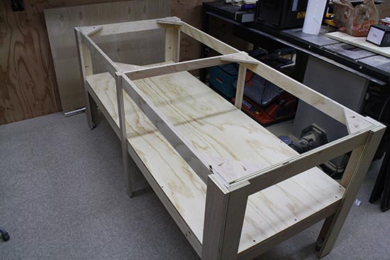 Outfeed Table Frame