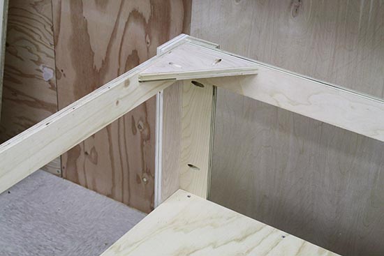 Outfeed Table Legs and Bracing