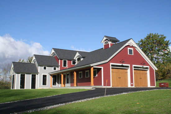 Timber Frame Home with LP SmartSide Siding