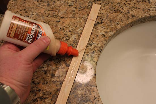 Using Wood Glue Instead of Nails To Attach Trim