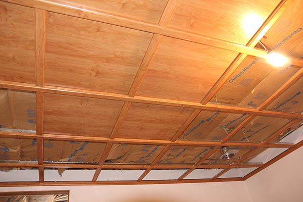 WoodTrac Ceiling Installing Panels