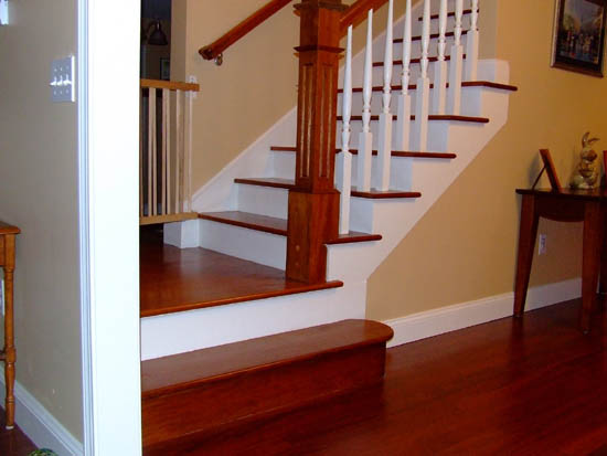 Custom Stairs Brazilian Cherry Staircase 