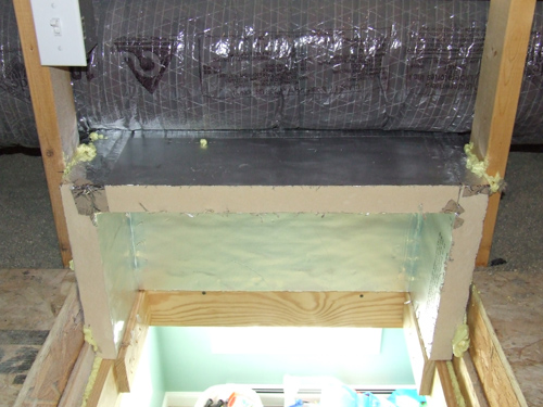 How To Build An Attic Stair Cover For Big Energy Savings - Diy Attic Door Insulation