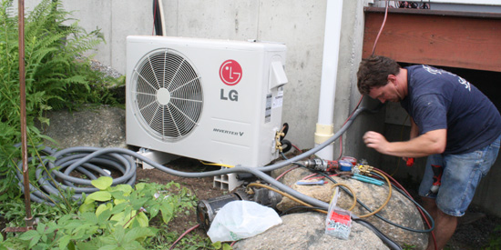 LG Eletronics Art Cool™ Premier DuctFree Air Conditioner