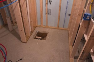 Basement Bathroom Plumbing Rough-In - Home Construction ...